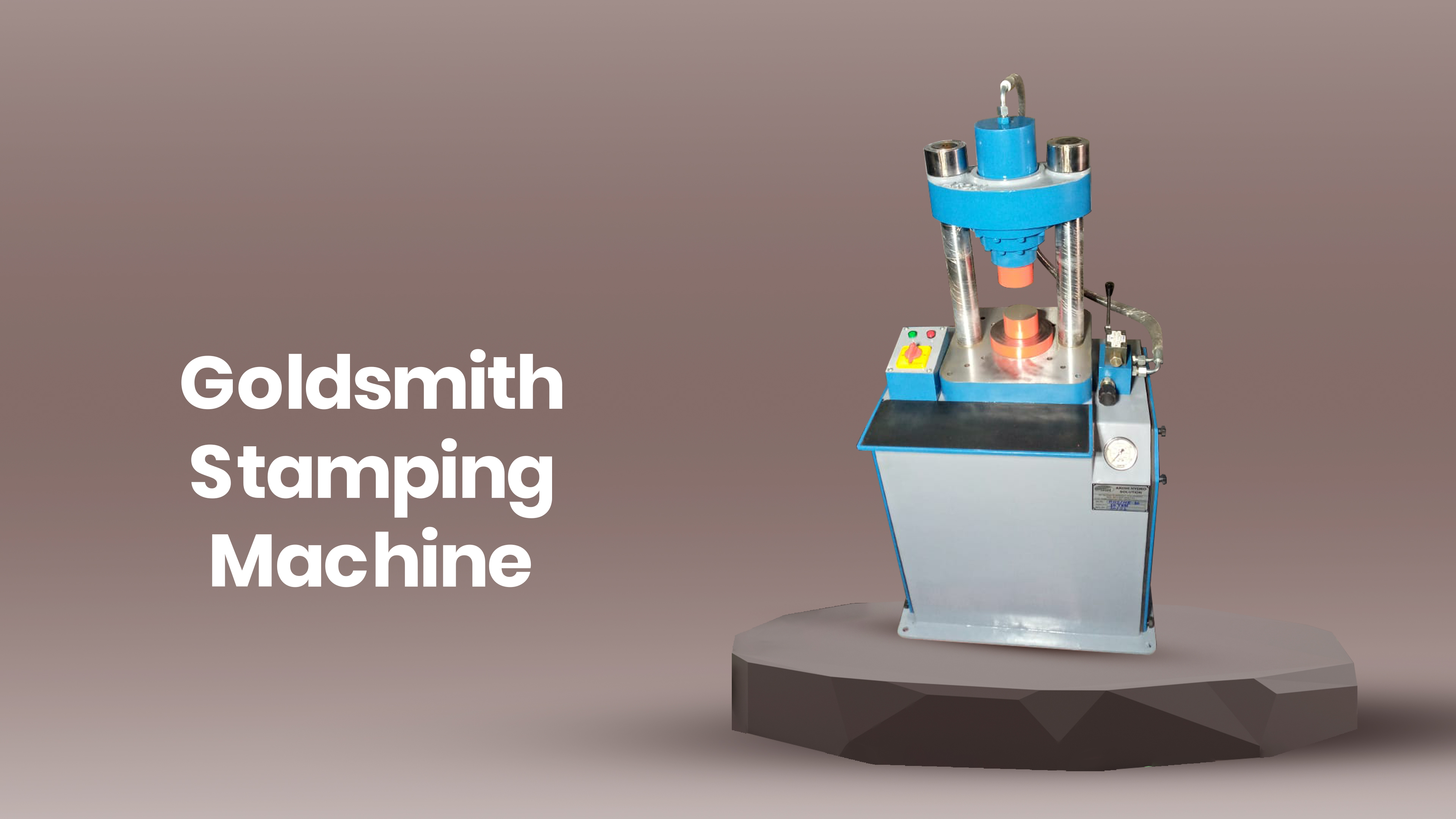 Goldsmith Stamping Machine