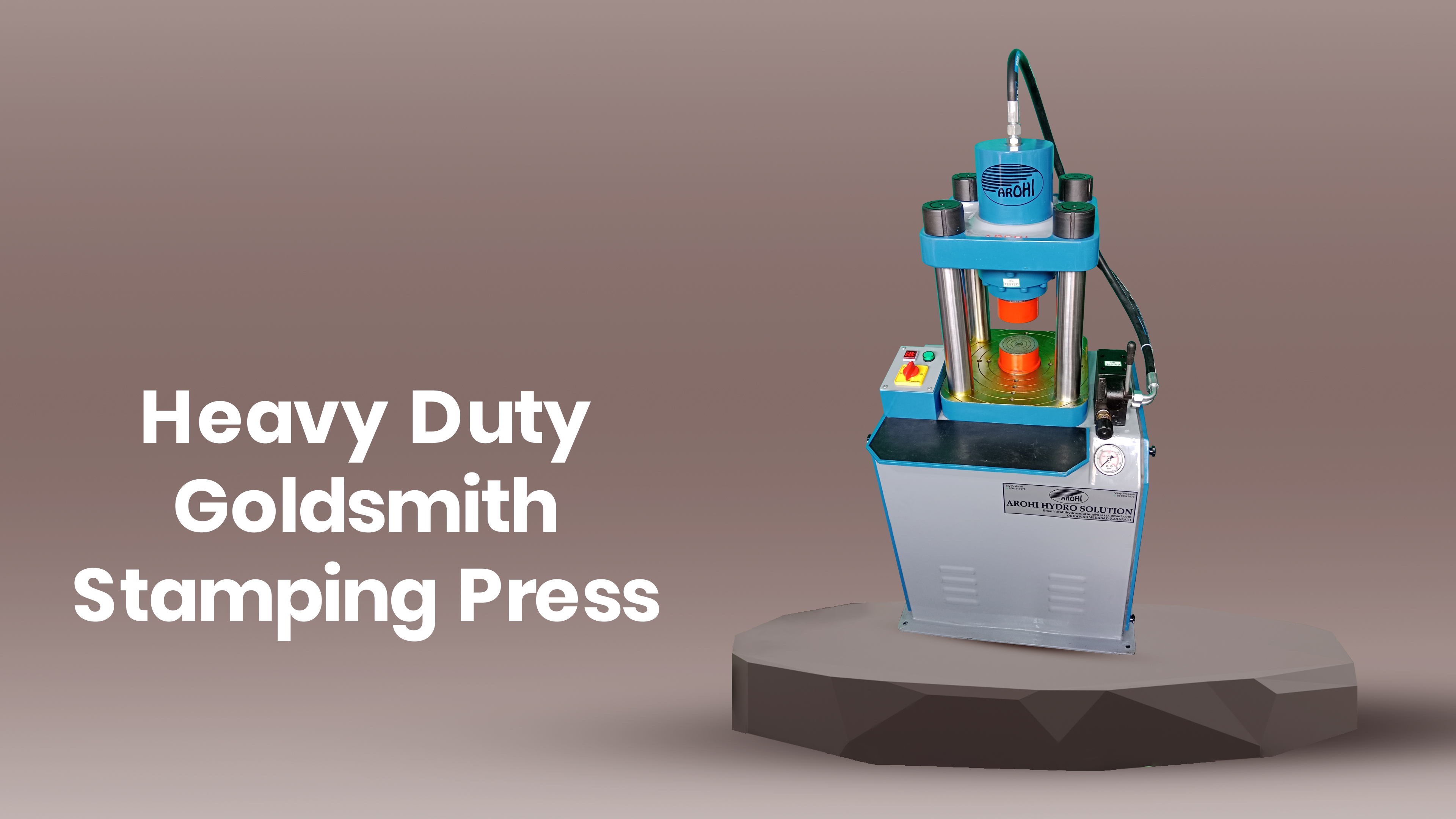 Heavy Duty Goldsmith Stamping Press