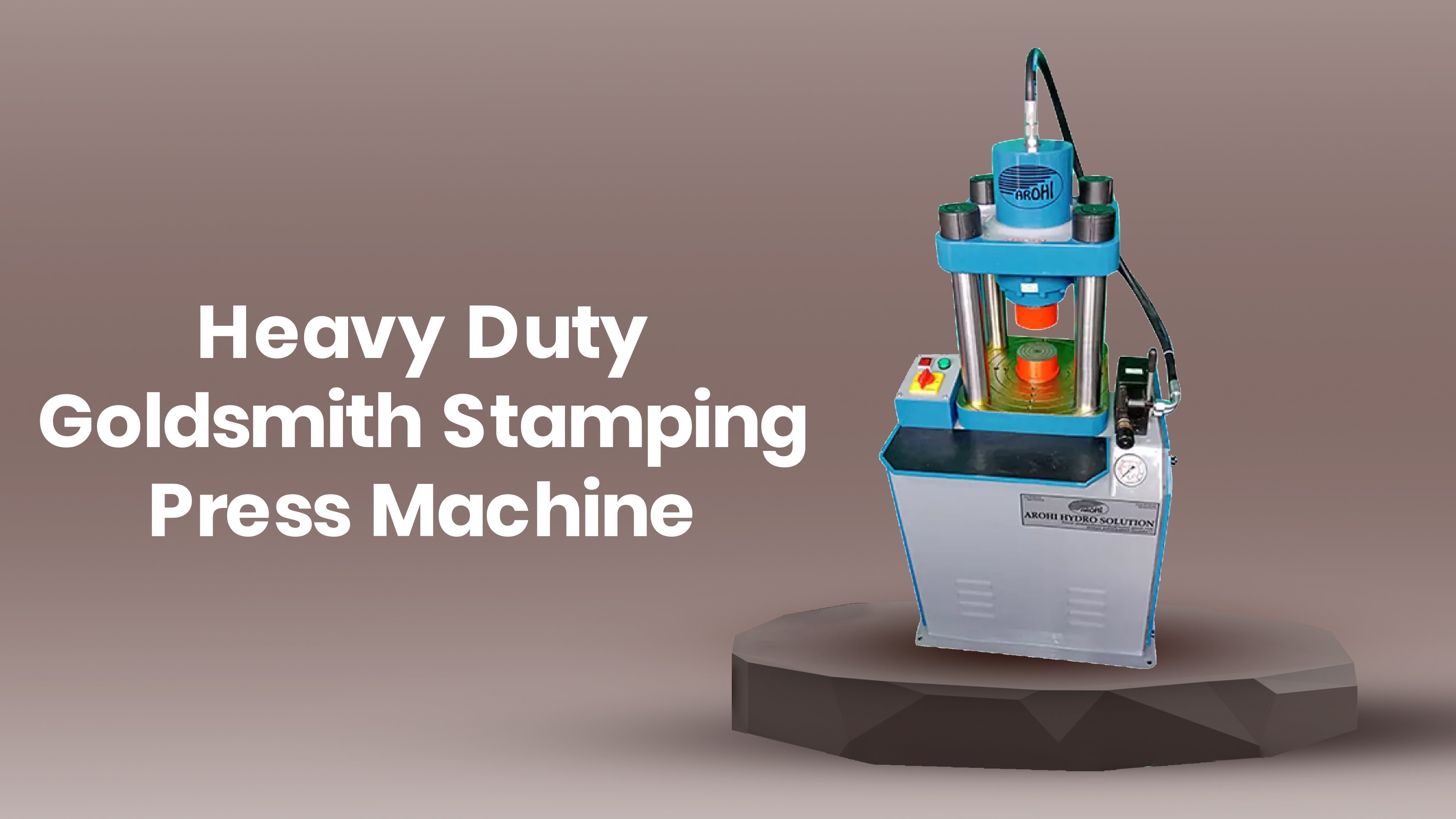 Heavy Duty Goldsmith Stamping Press Machine
